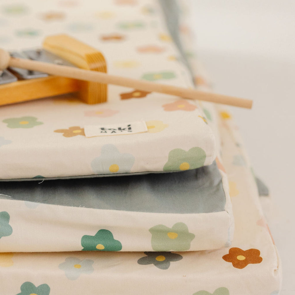Imperfect | Playful Posies Organic Cotton Mat