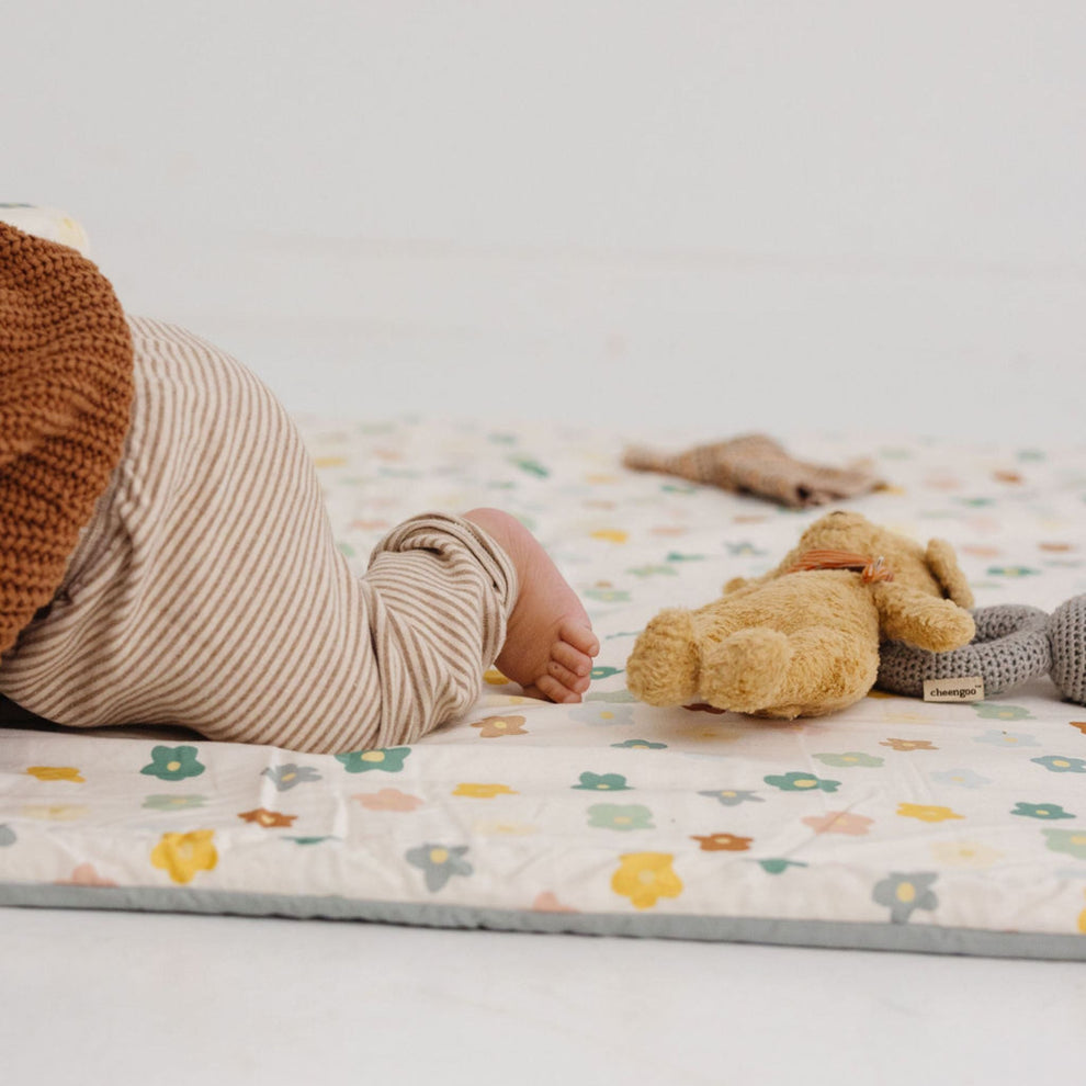Imperfect | Playful Posies Organic Cotton Mat