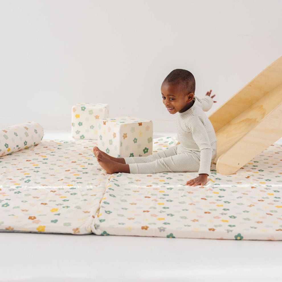 Imperfect | Playful Posies Organic Cotton Mat