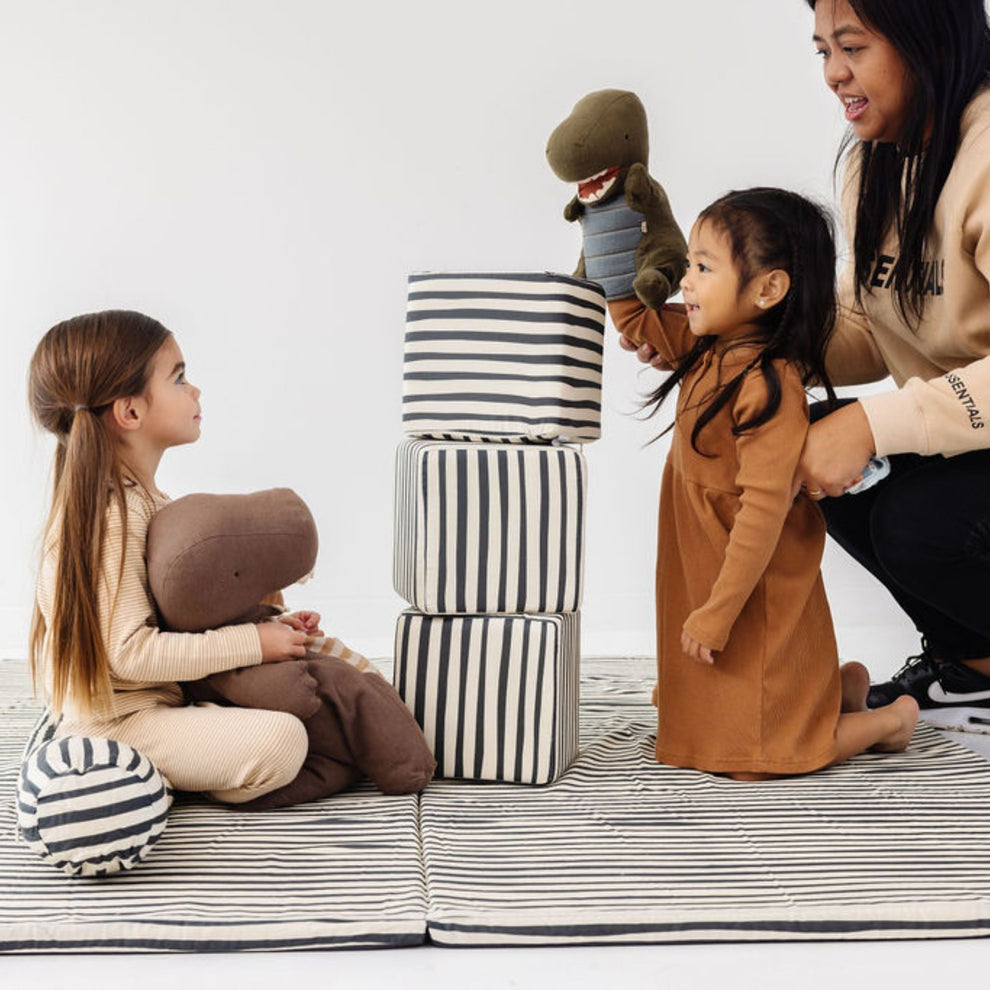 Imperfect | Bold Stripe Organic Cotton Mat