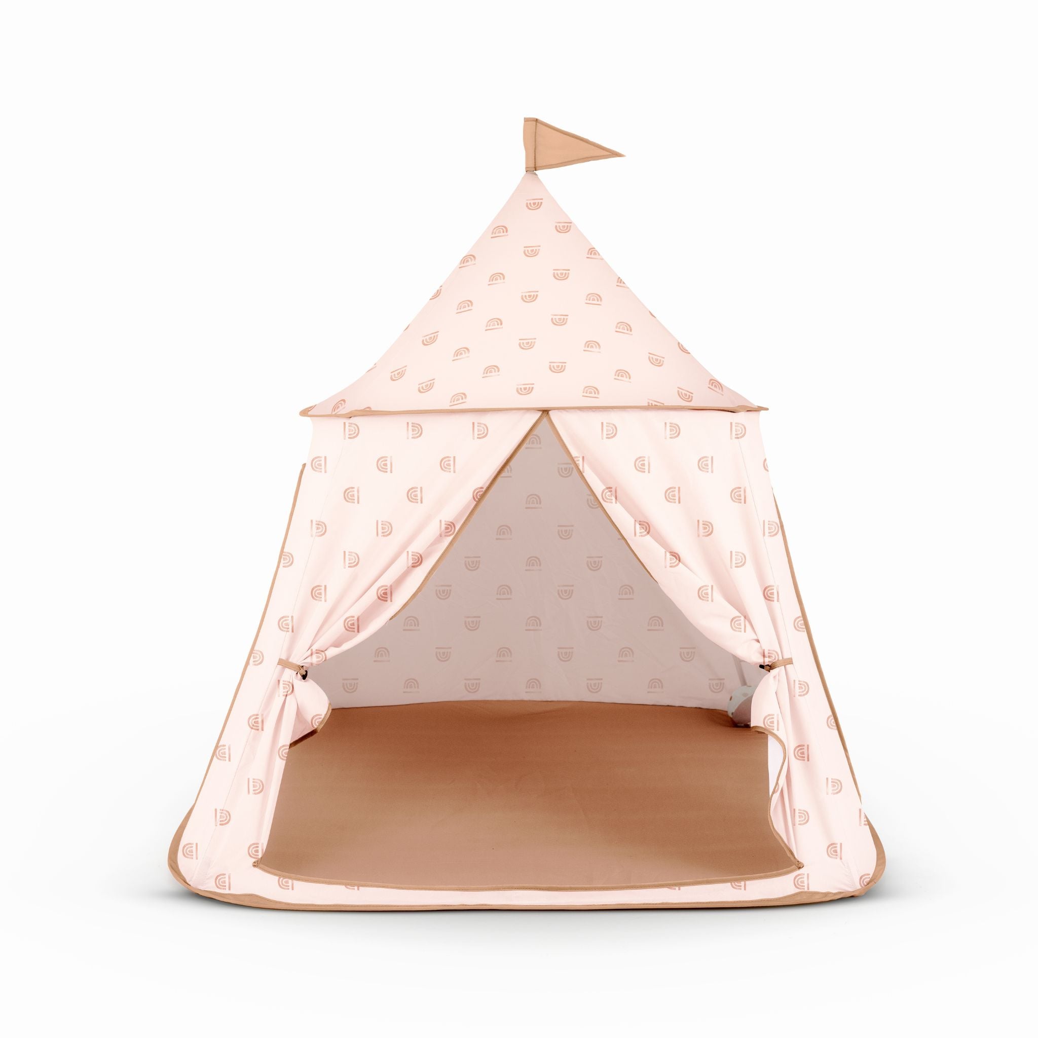 Rainbow Peach Play Tent for Kids