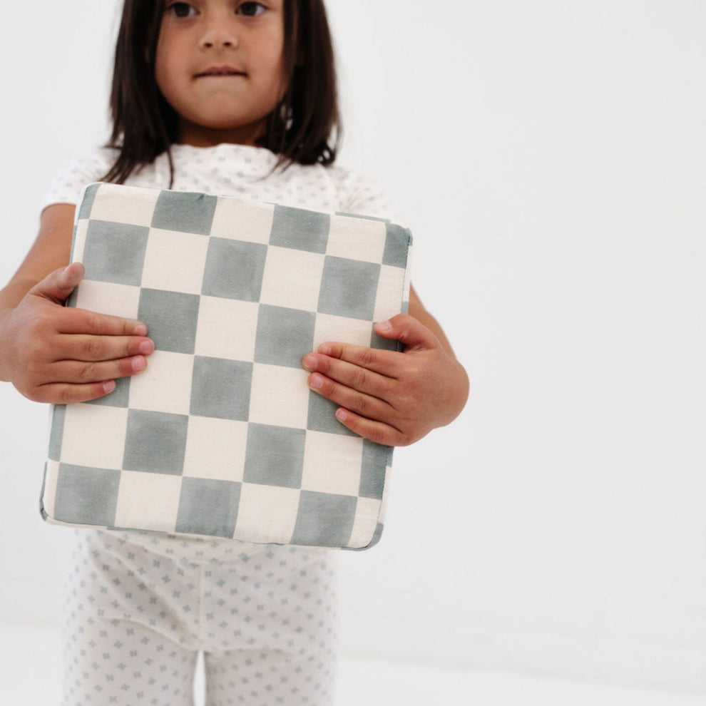 Imperfect | Checker Matcha Play Cube Cover