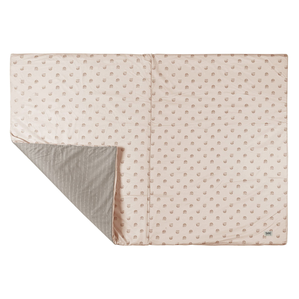 Imperfect | Rainbow Peach Organic Cotton Mat