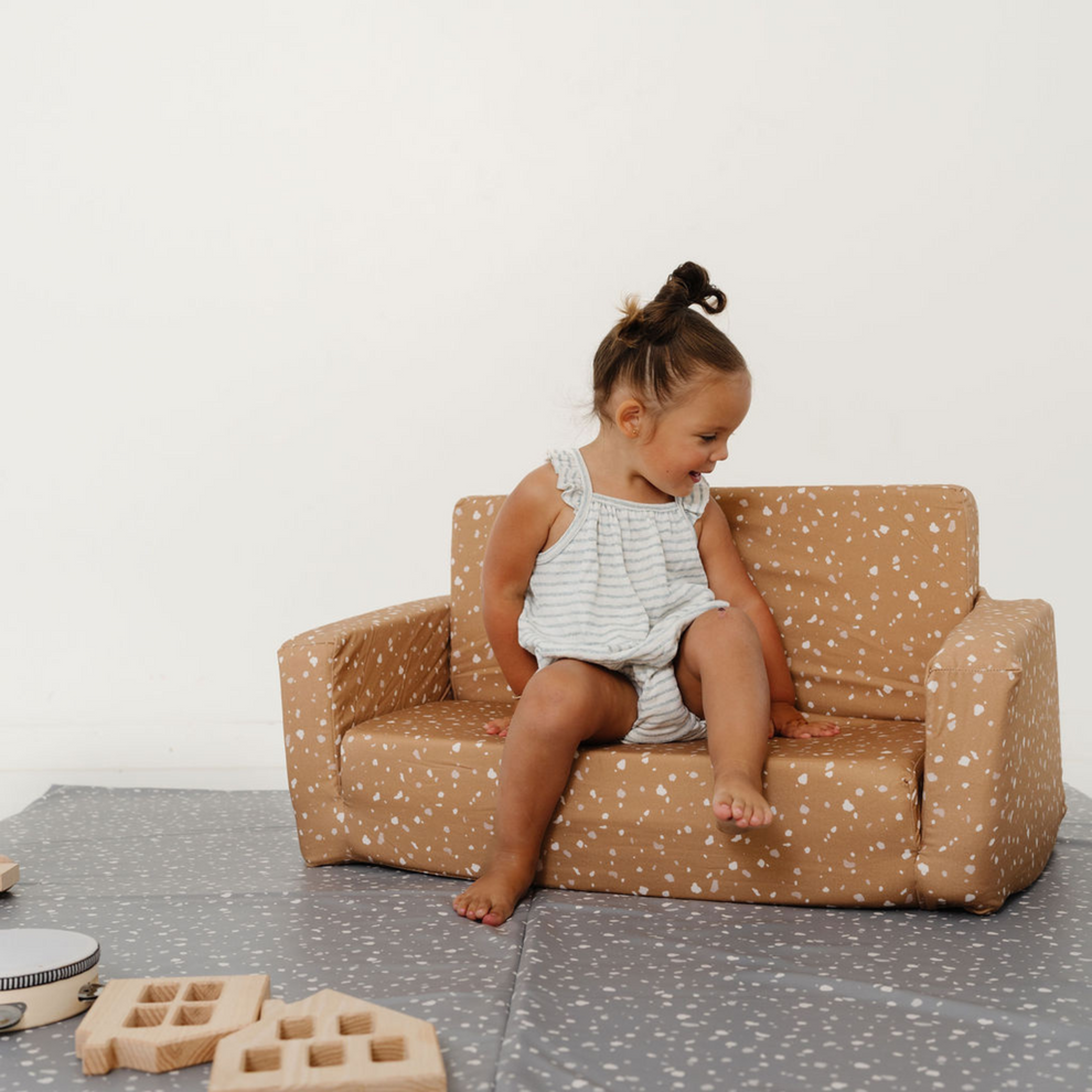 Terrazzo Clay Play Couch