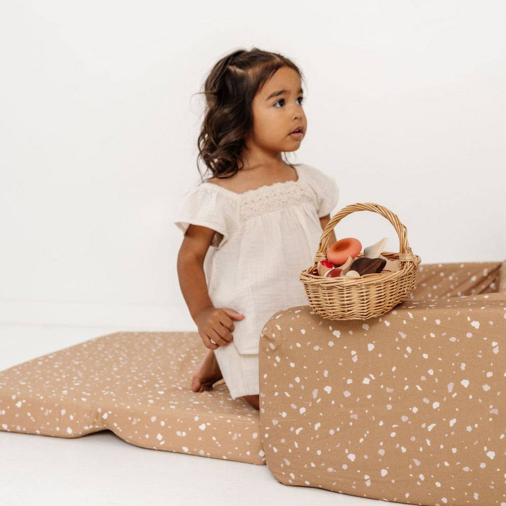 Terrazzo Clay Play Couch