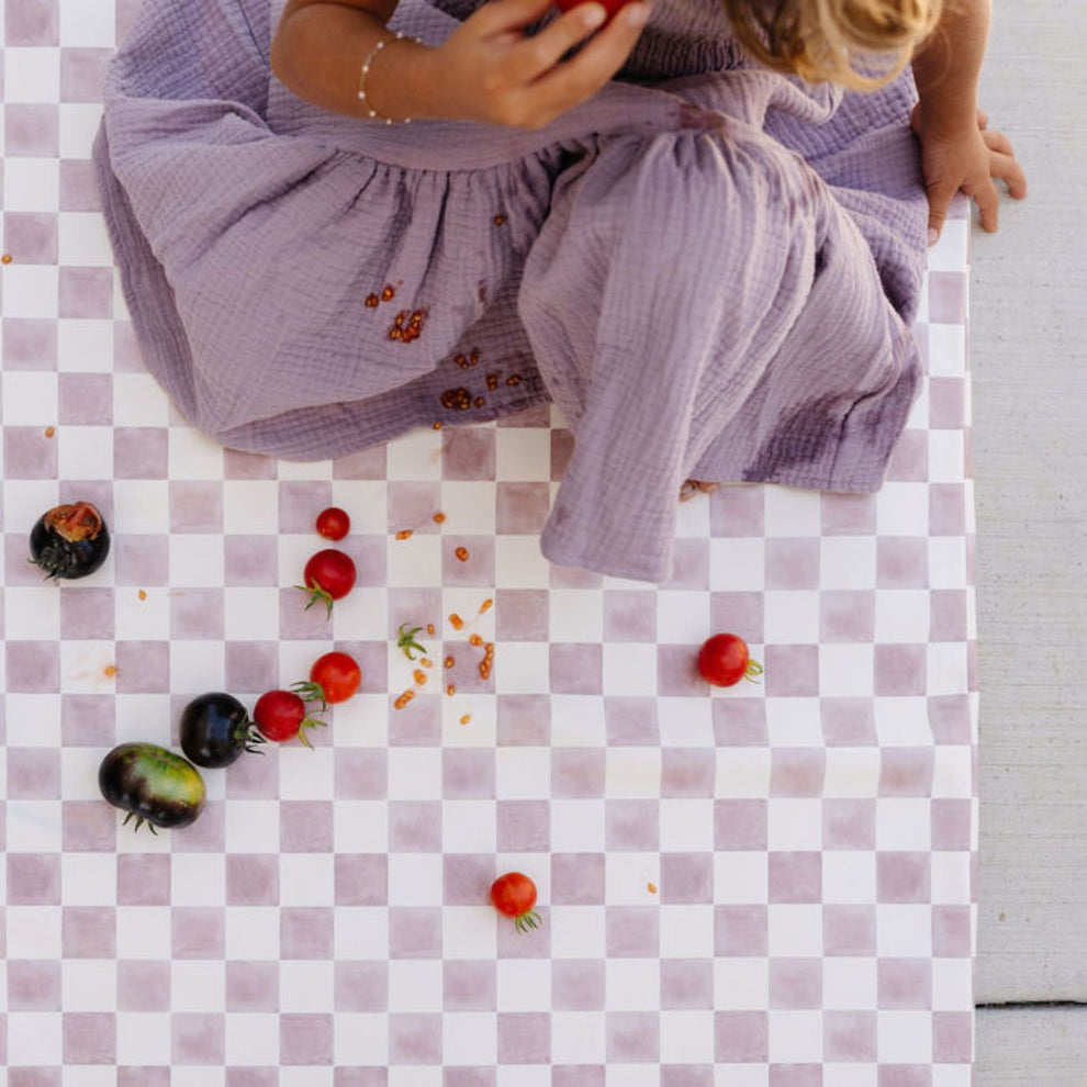 Imperfect | Checker Gumdrop Vegan Leather Mat