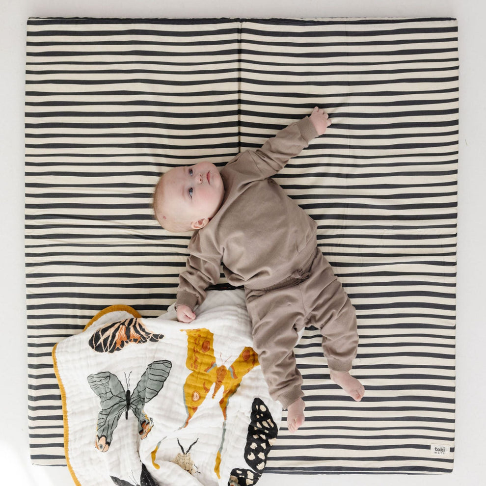 Imperfect | Bold Stripe Organic Cotton Mat
