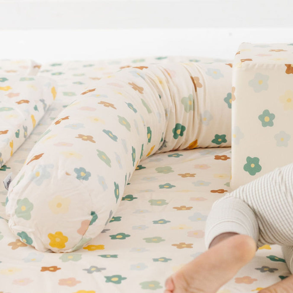 Playful Posies Support Pillow Cover