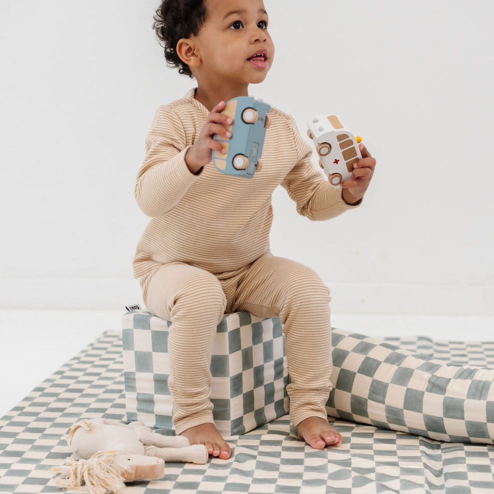 Imperfect | Checker Matcha Play Cube Cover