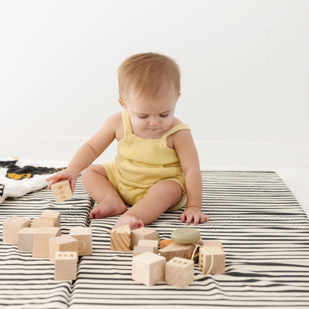 Imperfect | Bold Stripe Organic Cotton Mat