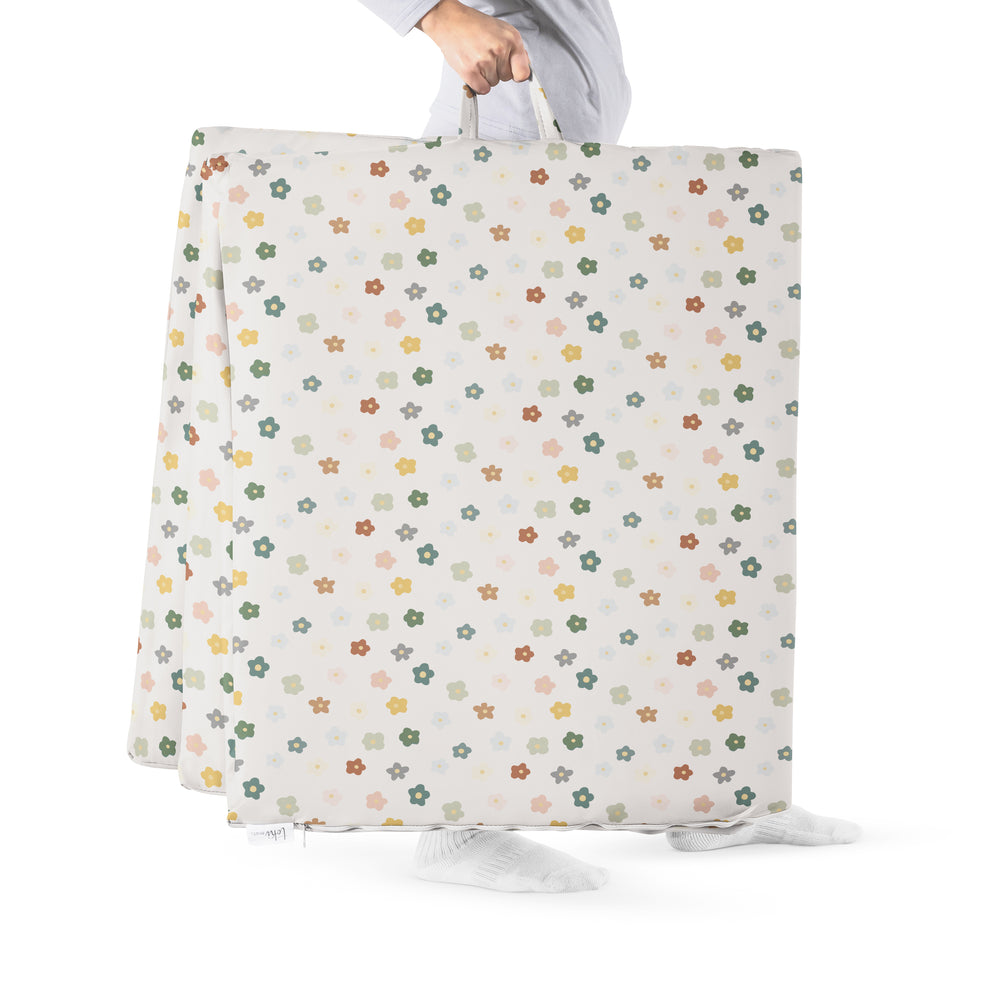 Playful Posies Vegan Leather Cover