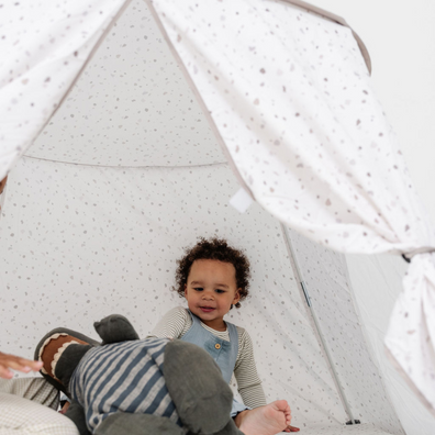 Terrazzo Chalk Play Tent