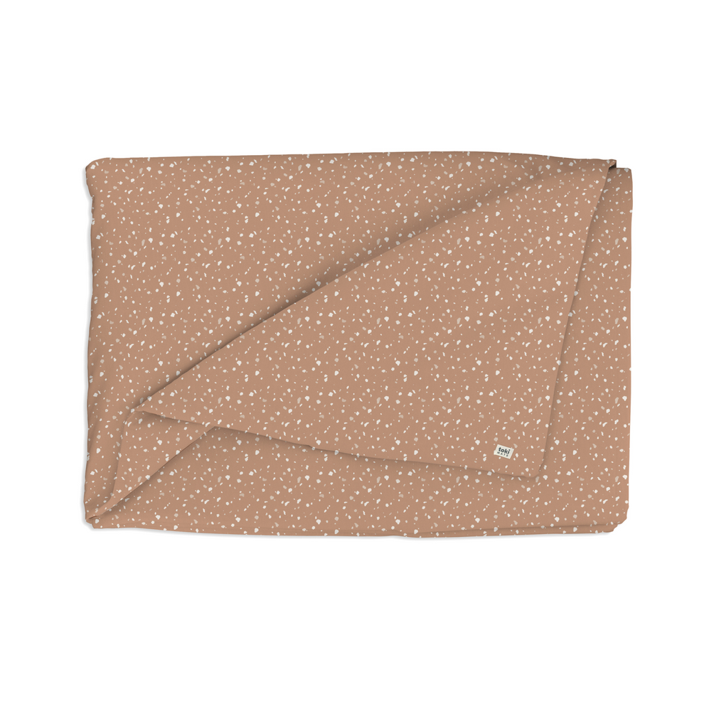 Terrazzo Clay Organic Cotton Cover
