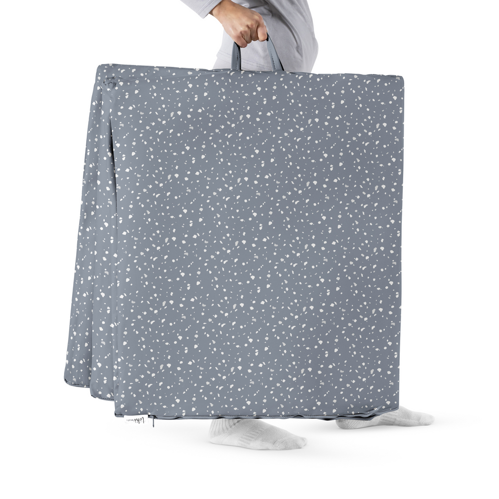Terrazzo Slate Vegan Leather Cover
