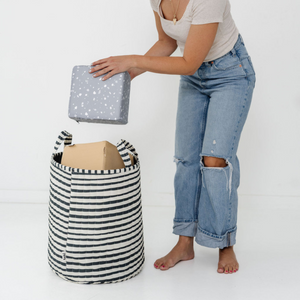 Bold Stripe Storage Basket