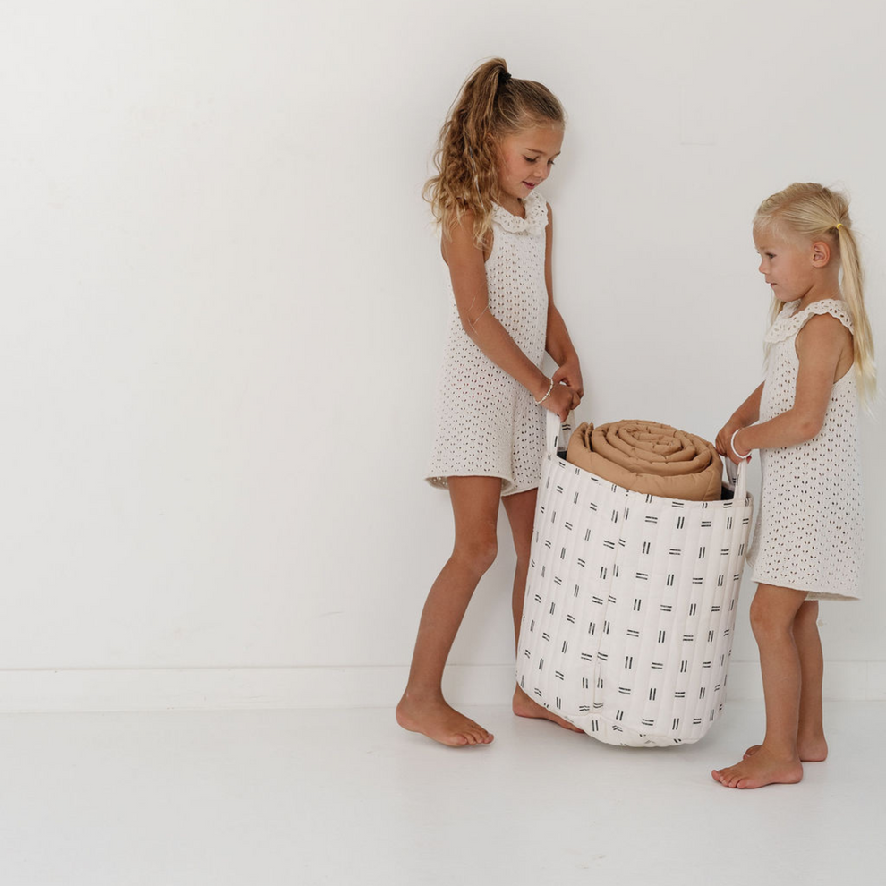 Mudcloth Storage Basket