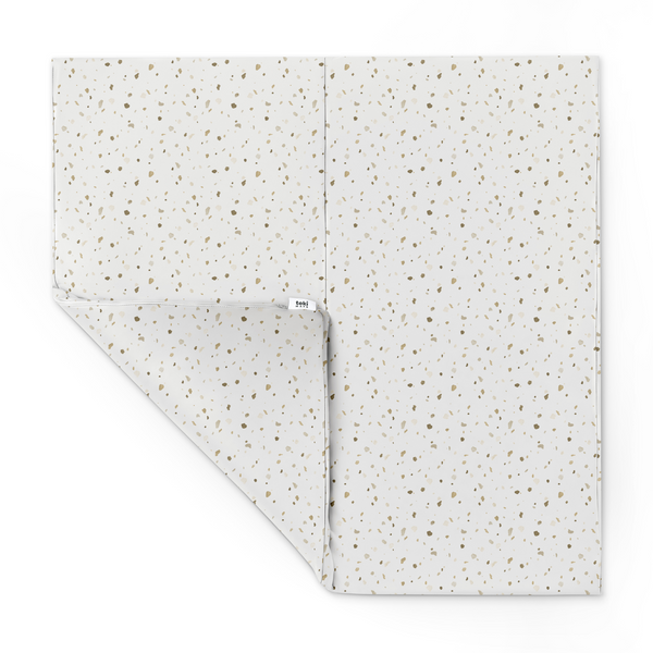 Terrazzo Chalk Vegan Leather Mat