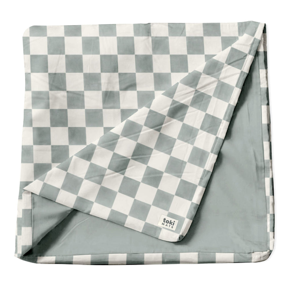 Checker Matcha Organic Cotton Cover