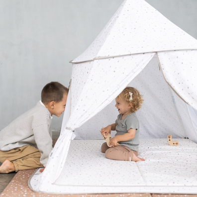 Terrazzo Chalk Play Tent
