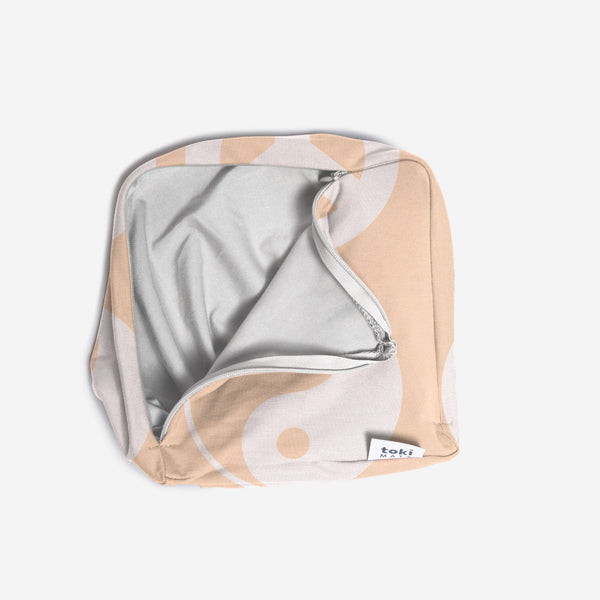 Imperfect | Beige Yin Yang Play Cube Cover