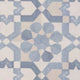 Blue Tile Organic Cotton Mat