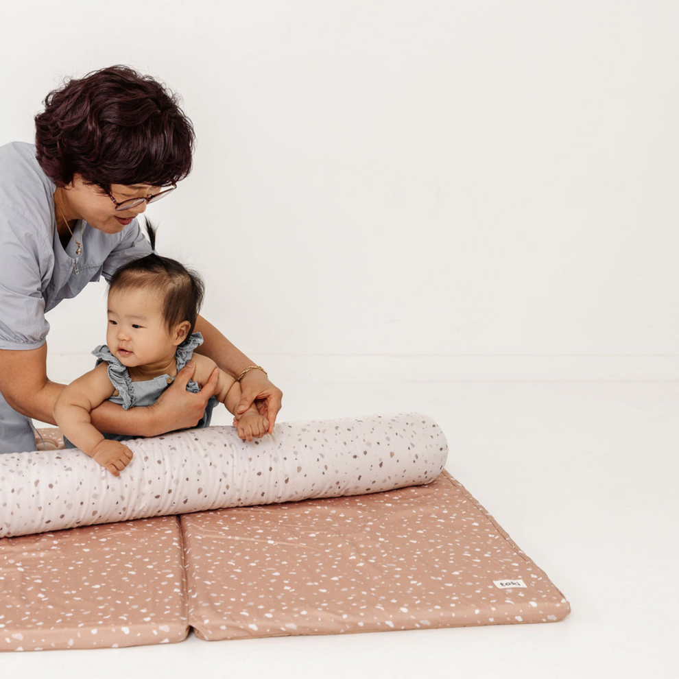 Terrazzo Chalk Support Pillow Cover