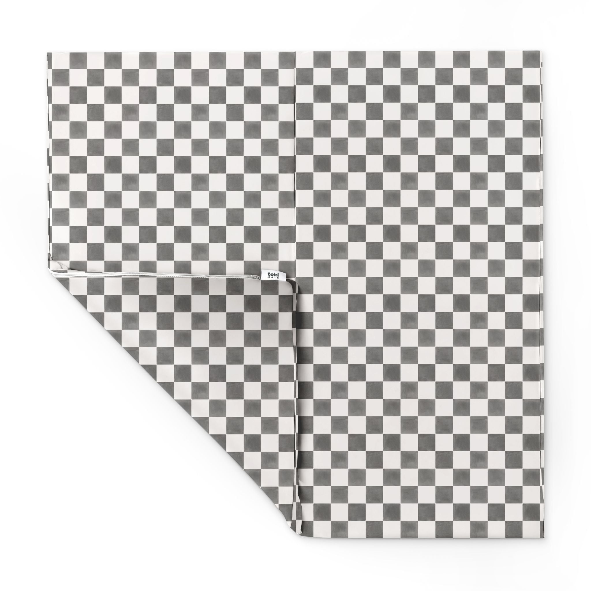Checker Pepper Vegan Leather Mat – Toki Kids
