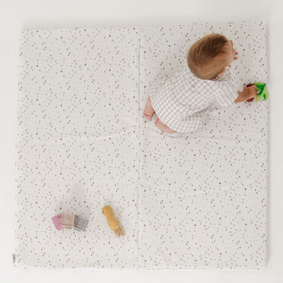 Terrazzo Chalk Vegan Leather Mat