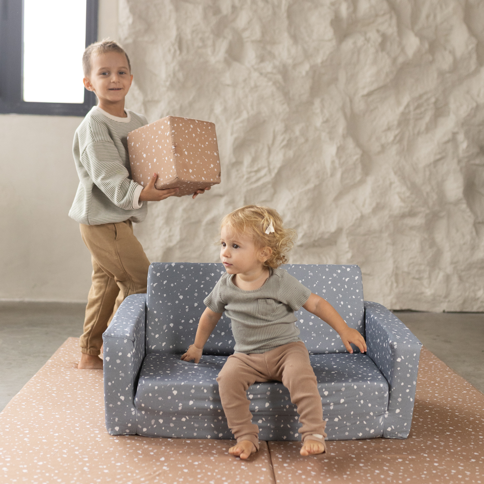 Terrazzo Clay Play Cube Cover