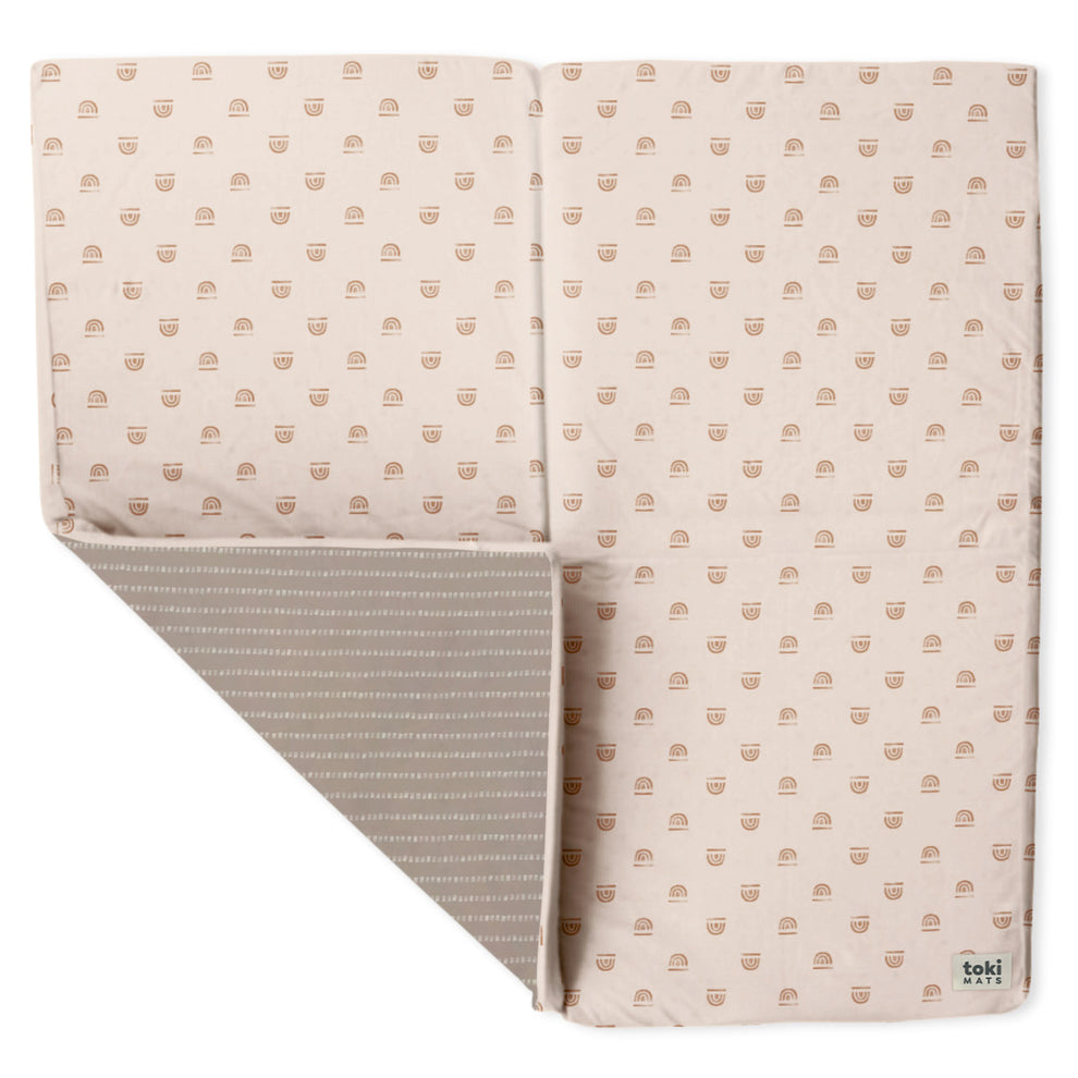 Imperfect | Rainbow Peach Organic Cotton Mat