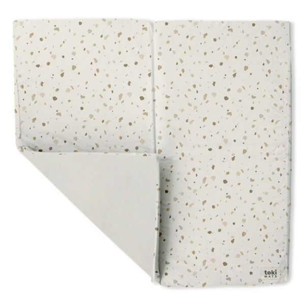 Terrazzo Chalk Organic Cotton Mat