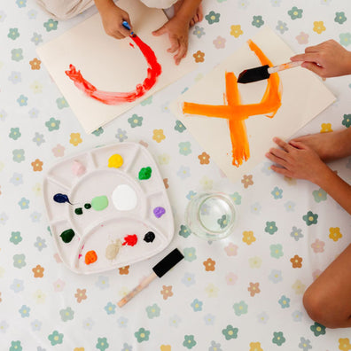 Imperfect | Playful Posies Vegan Leather Mat