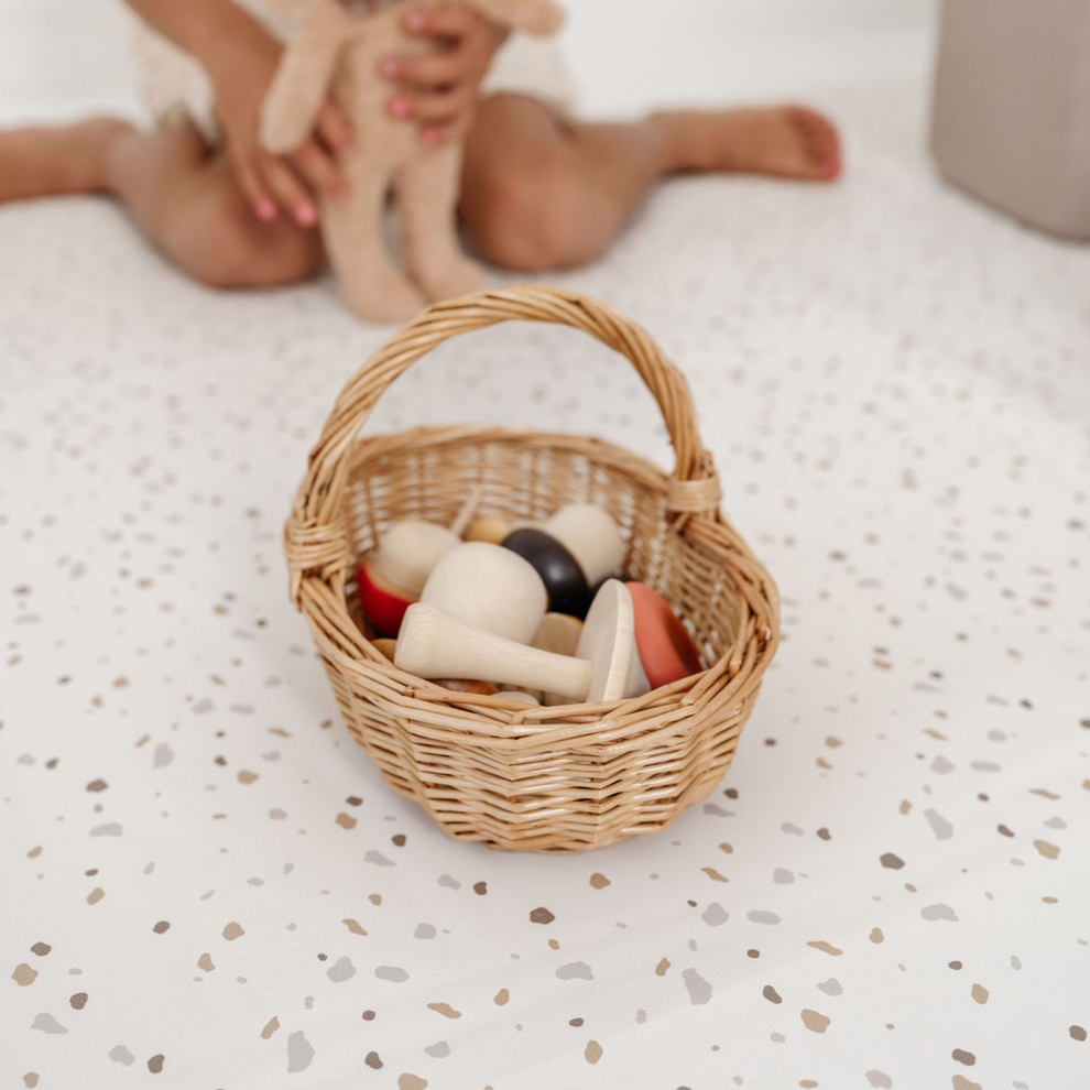 Terrazzo Chalk Vegan Leather Mat
