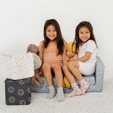 Terrazzo Chalk Vegan Leather Mat