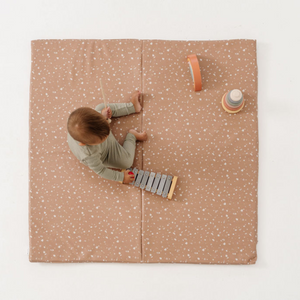 Terrazzo Clay Vegan Leather Mat