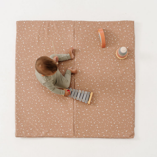 Terrazzo Clay Vegan Leather Mat