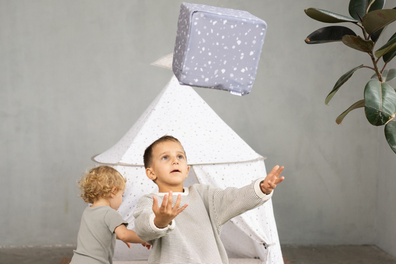 Terrazzo Slate Play Cube