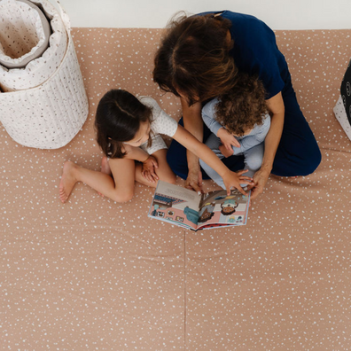 Terrazzo Clay Vegan Leather Mat