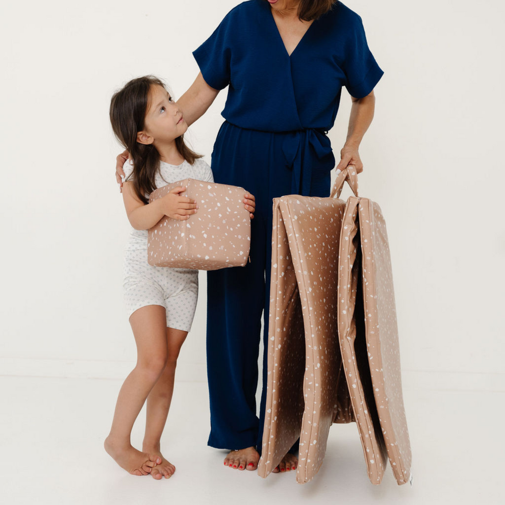 Imperfect | Terrazzo Clay Vegan Leather Mat