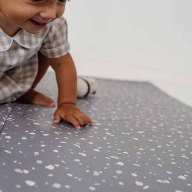 Terrazzo Slate Vegan Leather Mat