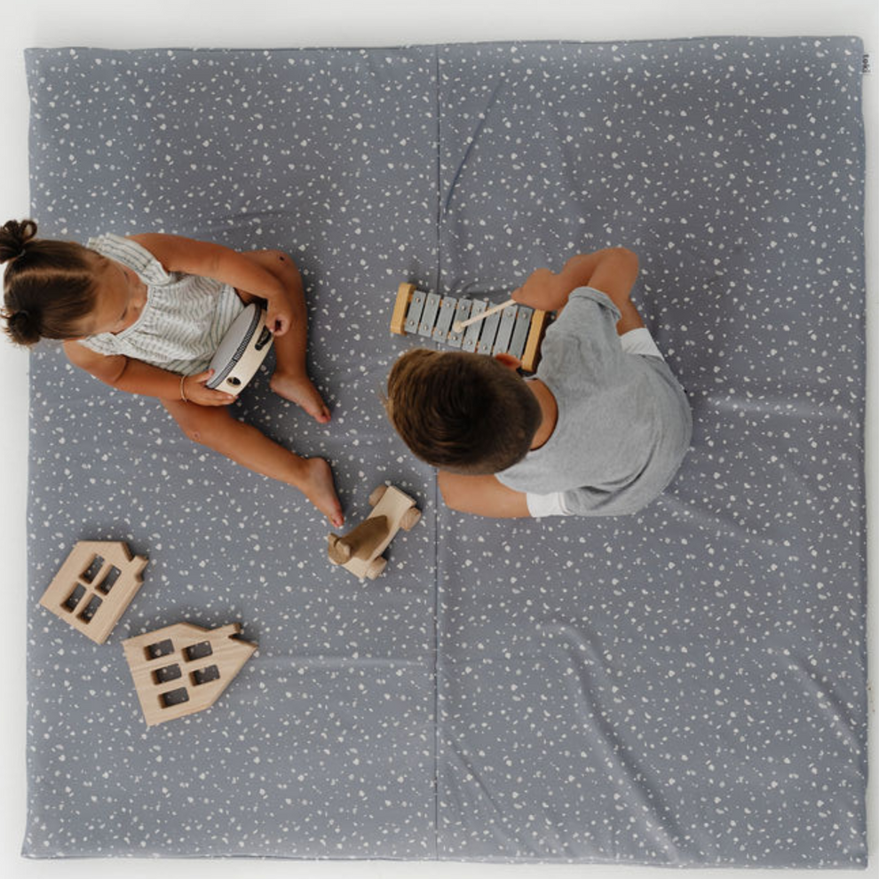 Terrazzo Slate Vegan Leather Cover