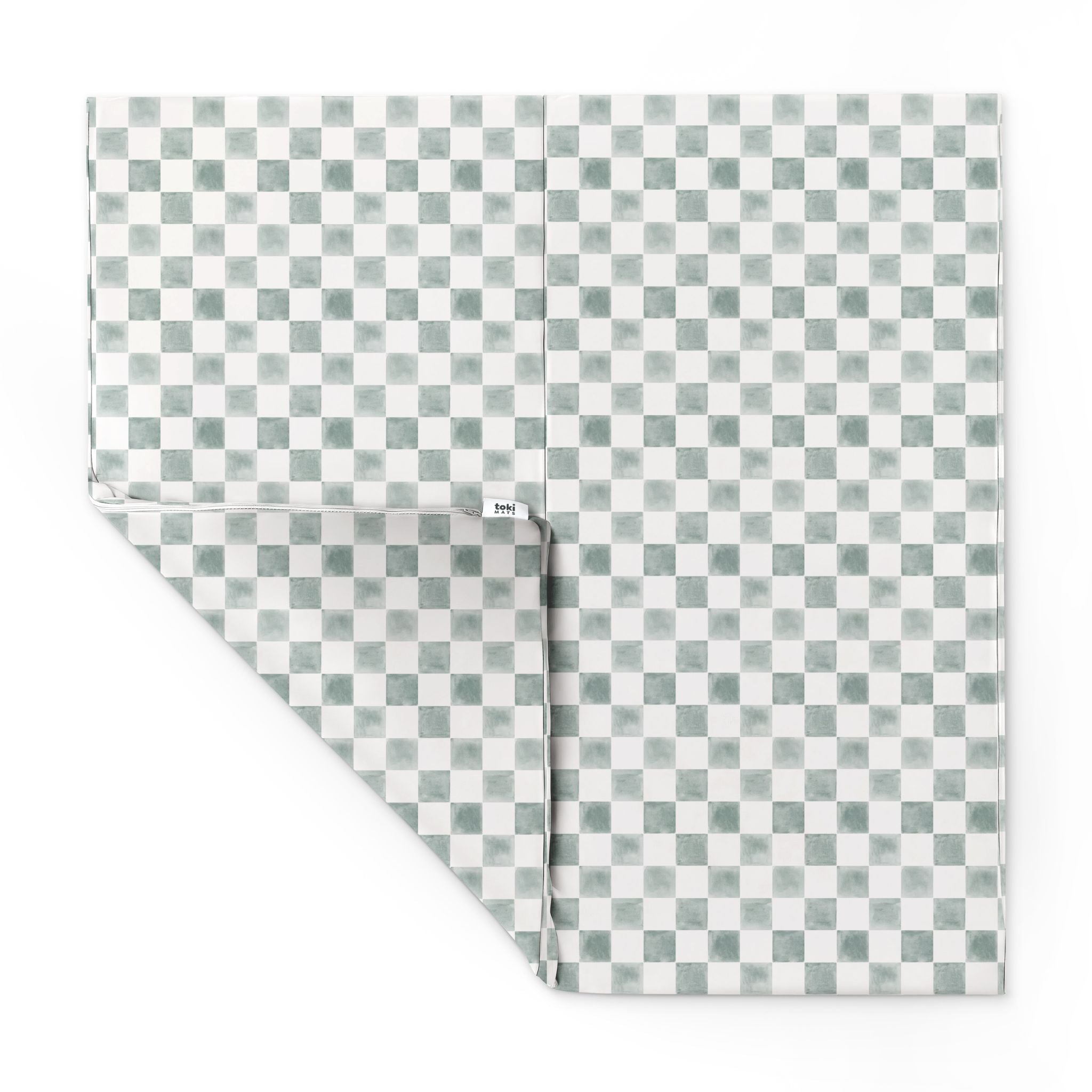 Checker Matcha Vegan Leather Mat – Toki Kids
