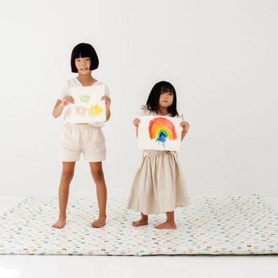 Playful Posies Vegan Leather Mat