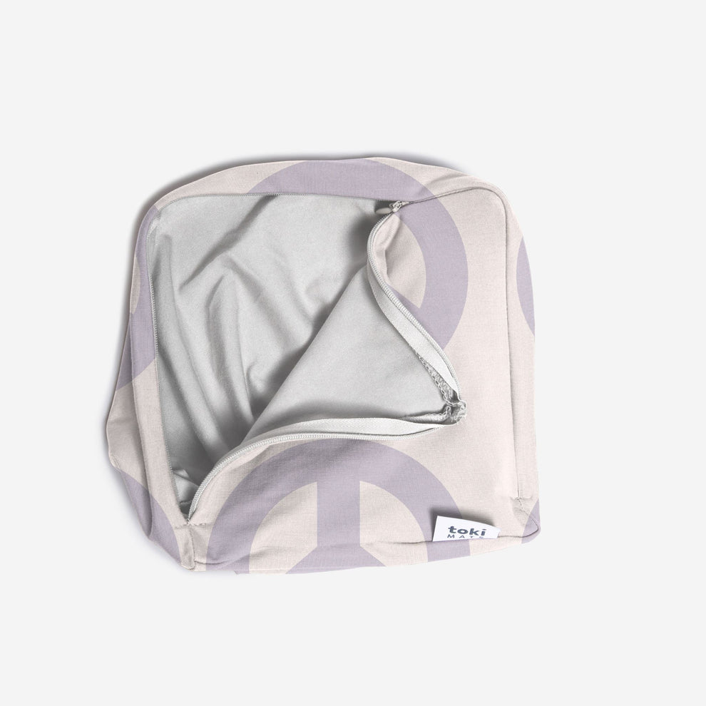 Imperfect | Cream Peace Sign Play Cube Cover