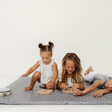 Terrazzo Slate Vegan Leather Mat