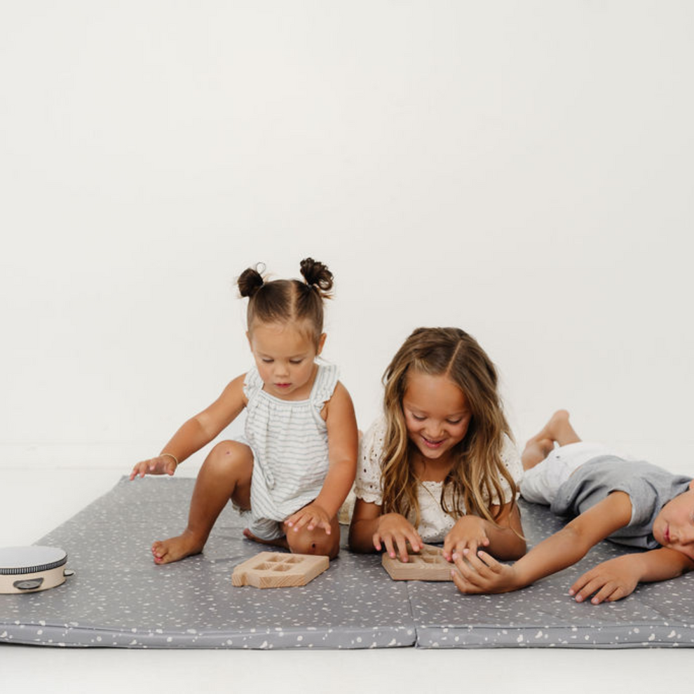 Terrazzo Slate Vegan Leather Cover