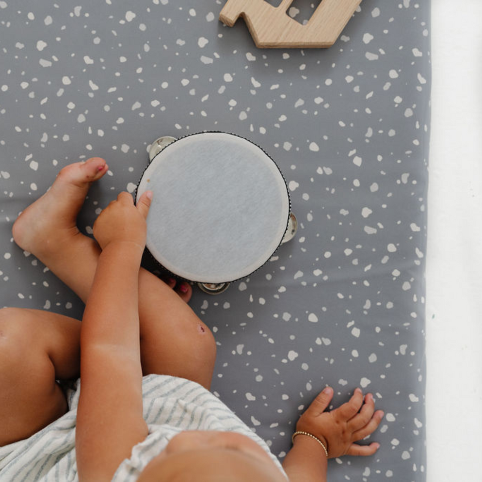 Terrazzo Slate Vegan Leather Cover