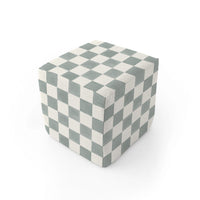 Checker Matcha Play Cube