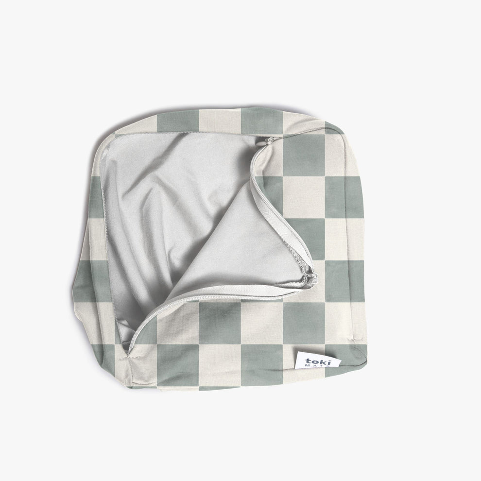 Imperfect | Checker Matcha Play Cube Cover