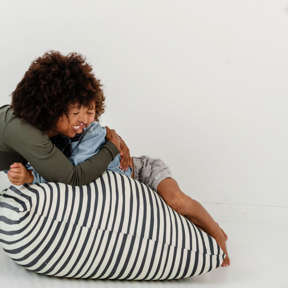 Bold Stripe Bean Bag